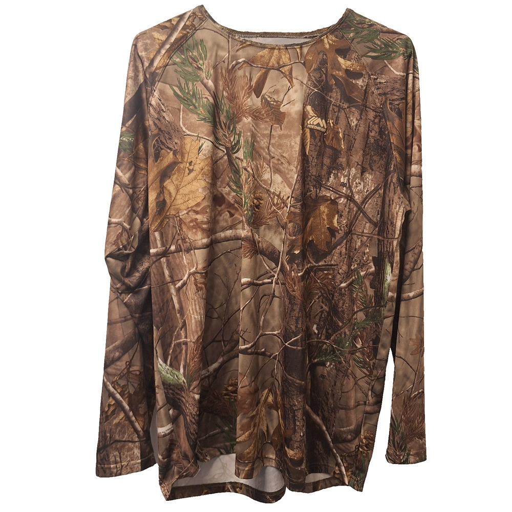 Medalist Men’s Realtree Camo Long Sleeve Shirt XL Hunting Camouflage 24x31